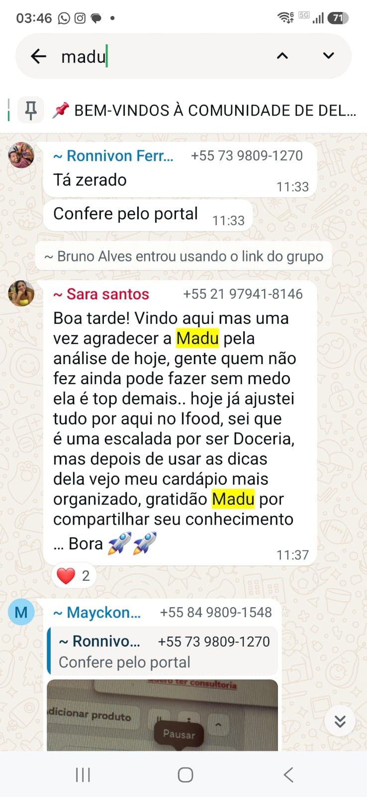 print WhatsApp Sara