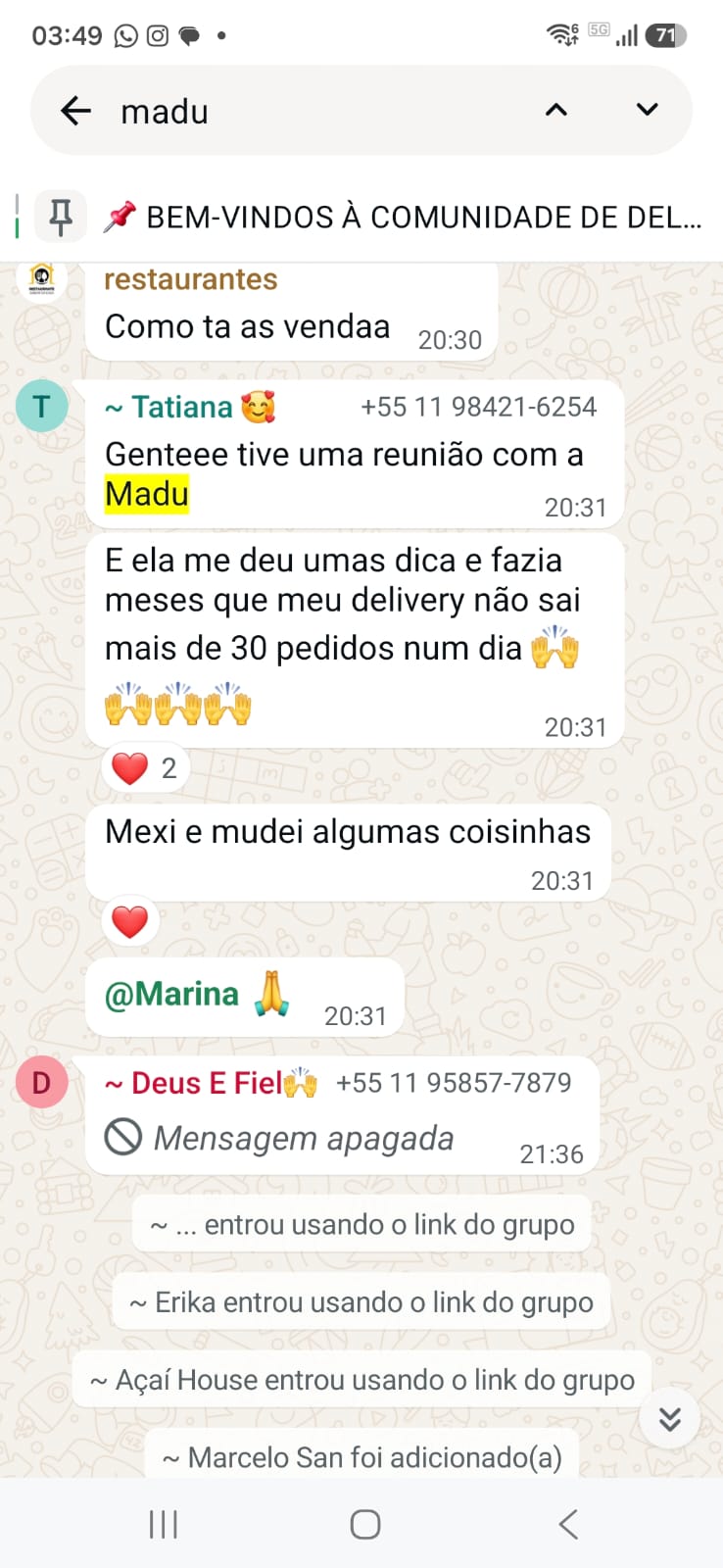 print WhatsApp Tatiana